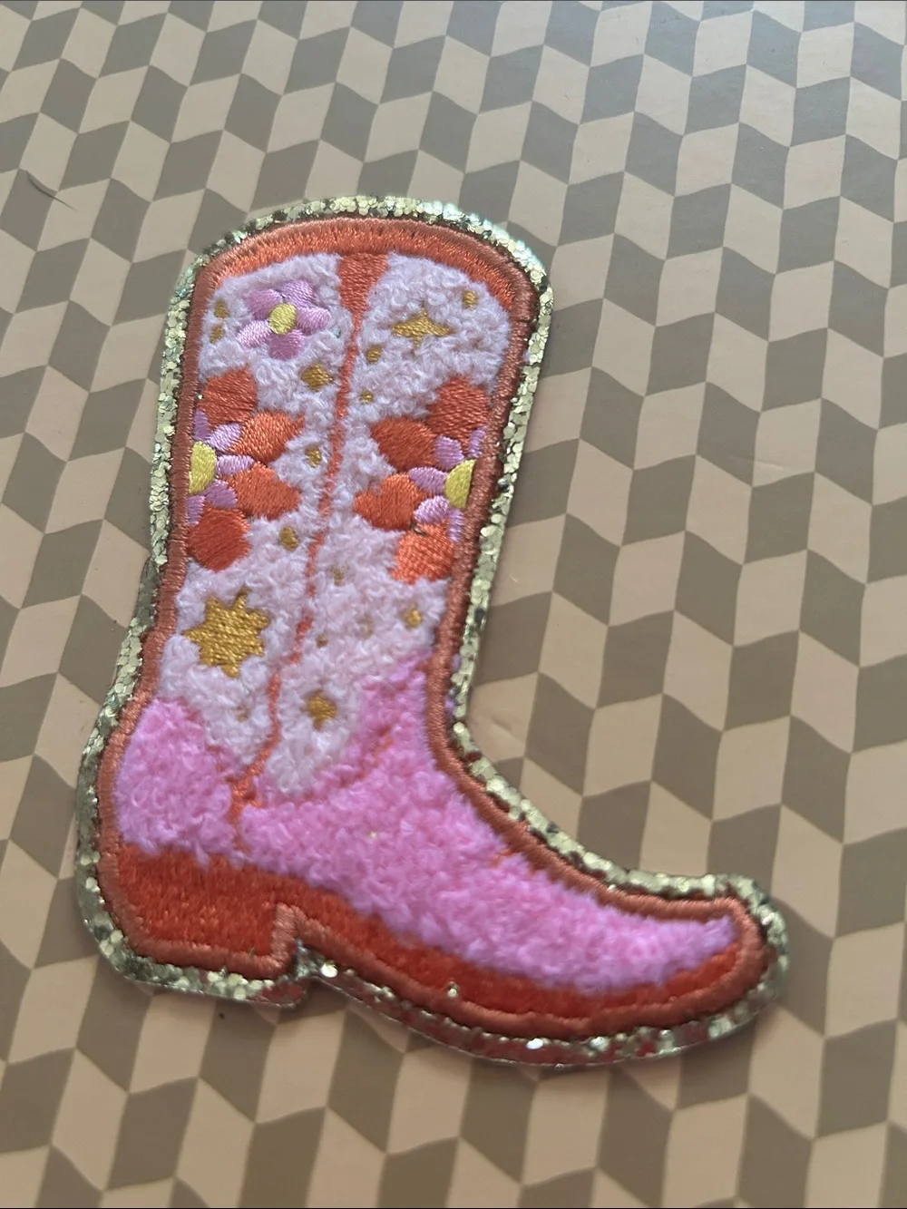 Notebook Cowgirl Boot Patch 80 Pages
